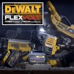 Уникальная линейка аккумуляторного бесщеточного инструмента DeWALT FLEXVOLT