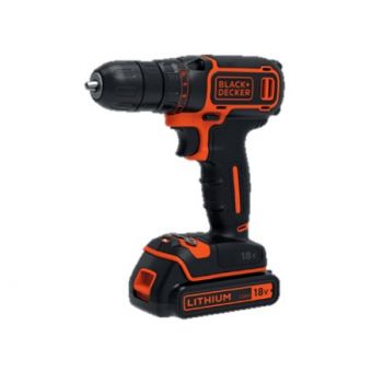 Акумуляторная дрель-шуруповёрт Black&Decker BDCDC18KB