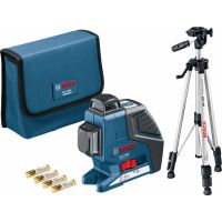 Лазерный линейный нивелир BOSCH GLL 2-80 P + BS 150 + ВКЛАДКА ПО