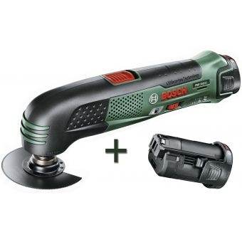 Многофункциональный инструмент Bosch PMF 10,8 LI (2акк)