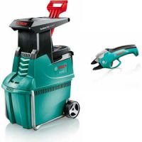 Садовый измельчитель Bosch AXT 25 + секатор