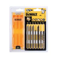 Набор полотен пильных DeWALT по дереву и древесностружечное материалам для электролобзиков, 10шт (DT2209 2шт, DT2205 2шт, DT2213 2шт, DT2216 1шт, DT2218 1шт, DT2217 1шт, DT2220 1шт)
