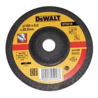 Круг шлифовочный DeWALT по металлу, 150х6.0х22.2мм, согнутого профиля