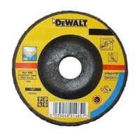 Круг шлифовочный DeWALT "INOX" по металлу 180х4.5х22.2мм, согнутого профиля,.