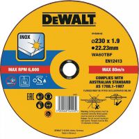 Круг отрезной DeWALT DT43909 INOX по металлу (230 мм)