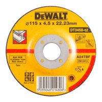 Круг шлифовочный DeWALT по металлу, 115х4.0х2.2мм, согнутого профиля
