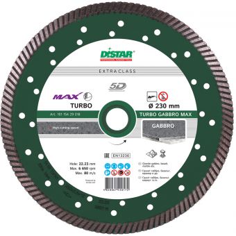 Алмазный диск DISTAR TURBO GABBRO MAX