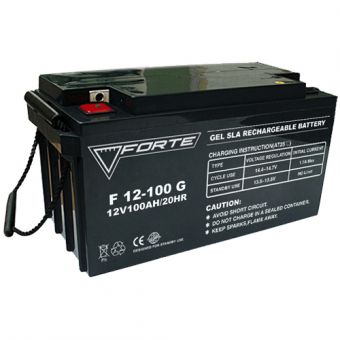 Аккумуляторная батарея FORTE F12-100G гелевая