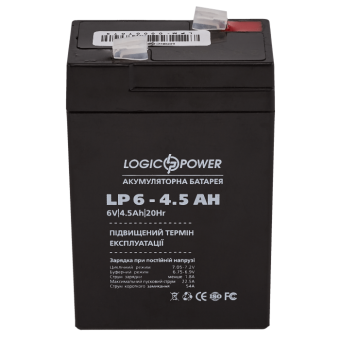 АККУМУЛЯТОР AGM LOGICPOWER LP 6-4,5 AH