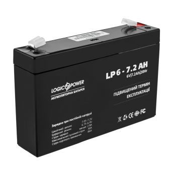 АККУМУЛЯТОР AGM LOGICPOWER LP 6-5,2 AH