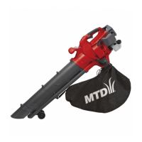 Бензиновый садовый пылесос MTD BV3000 G