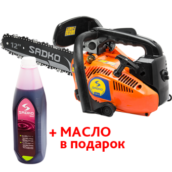 Бензопила Sadko GCS-254(+масло в подарок)