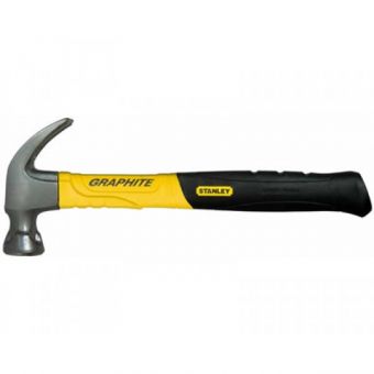 Молоток с гвоздодером STANLEY "Graphite Curve Claw"
