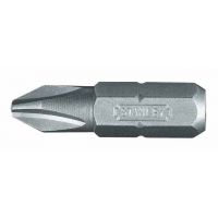 Вставка STANLEY с шестигранным хвостовиком 1/4" PH2, L=25мм, 25ш