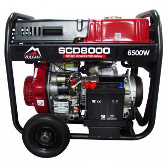 Генератор дизельный VULKAN SCD8000
